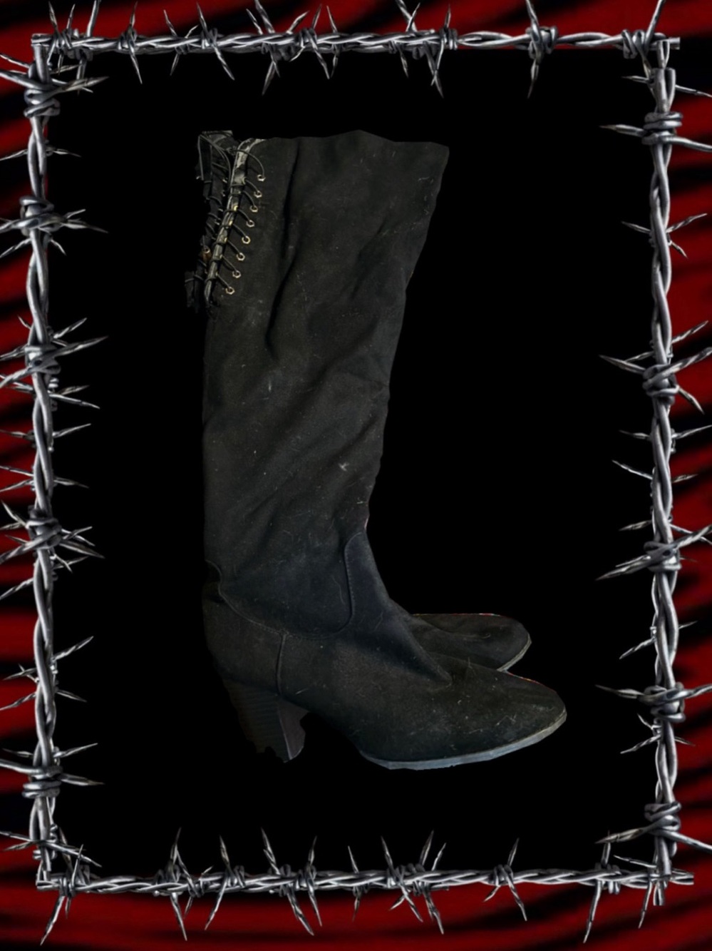 Black Over-the-Knee Boots